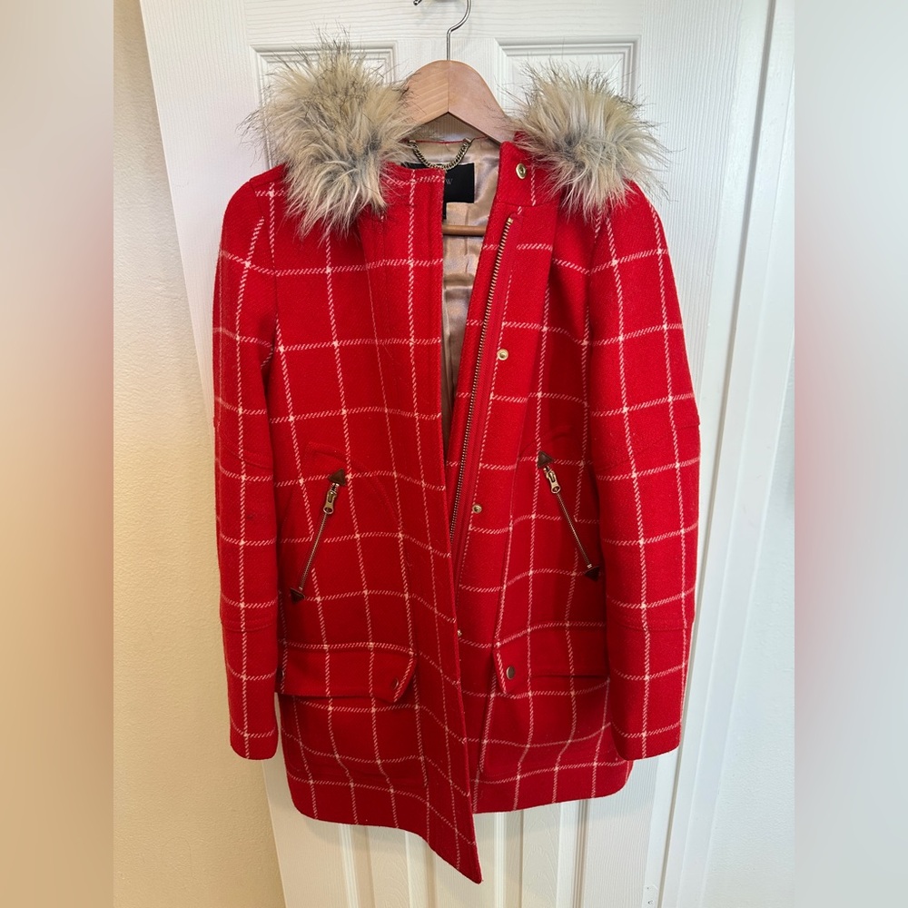 Excellent condition JCrew wool coat